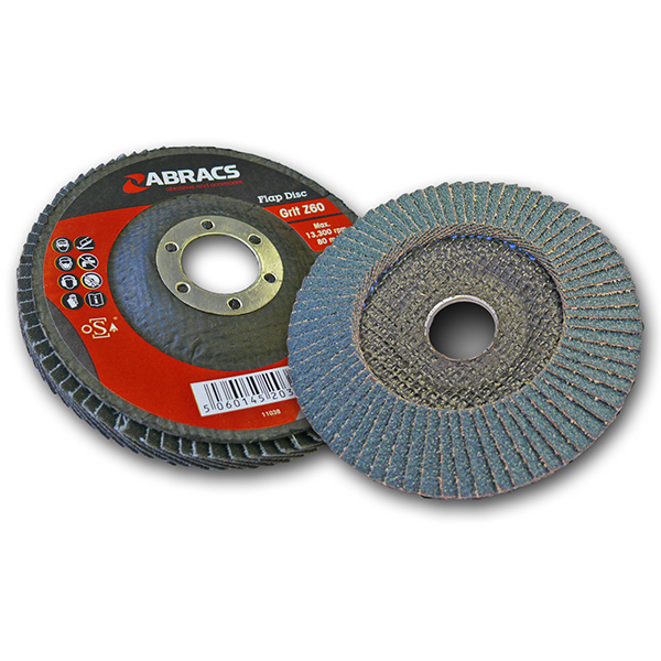 115MM X 22MM X 40G ZIRCONIUM FLAP DISC (PACK 5)